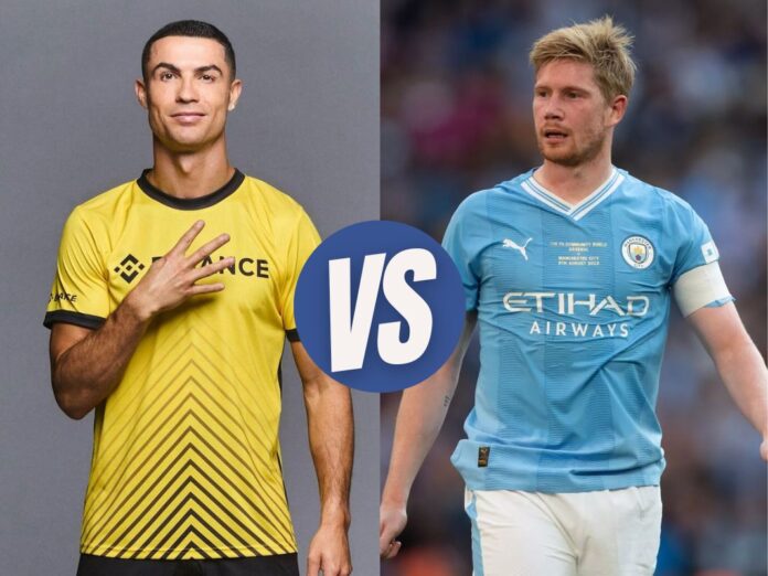 Cristiano Ronaldo vs Kevin De Bruyne Who is the Best Footballer