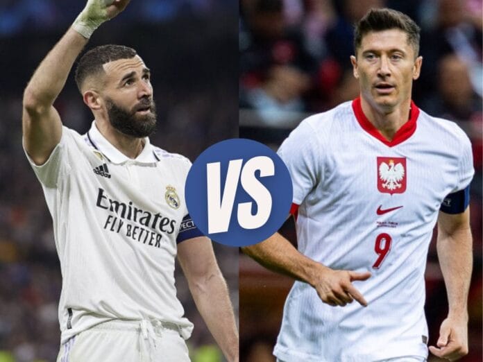 Karim Benzema Vs Robert Lewandowski