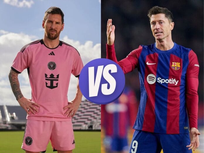 Lionel Messi vs Robert Lewandowski