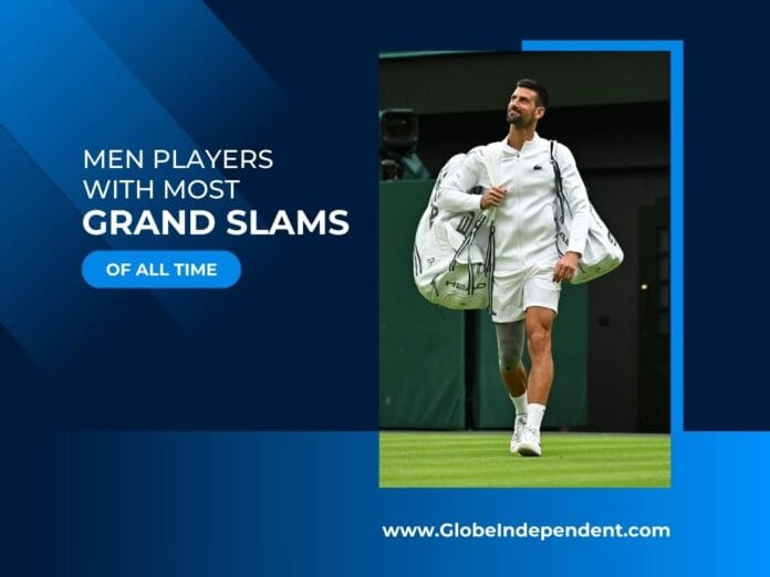 Men Players with Most Grand Slams of All Time