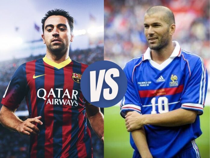 Xavi vs Zinedine Zidane Who is the Best Footballer