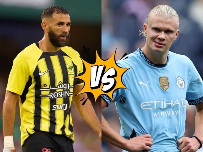 Karim Benzema Vs Erling Haaland