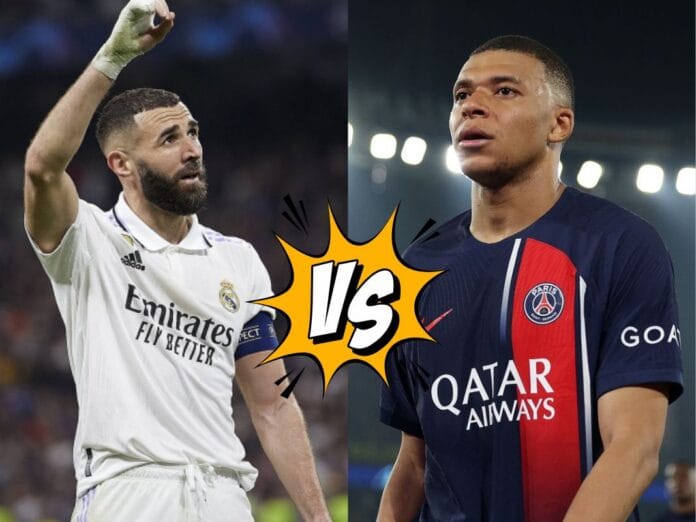 Karim Benzema Vs Kylian Mbappe Karim Benzema Vs Kylian Mbappe